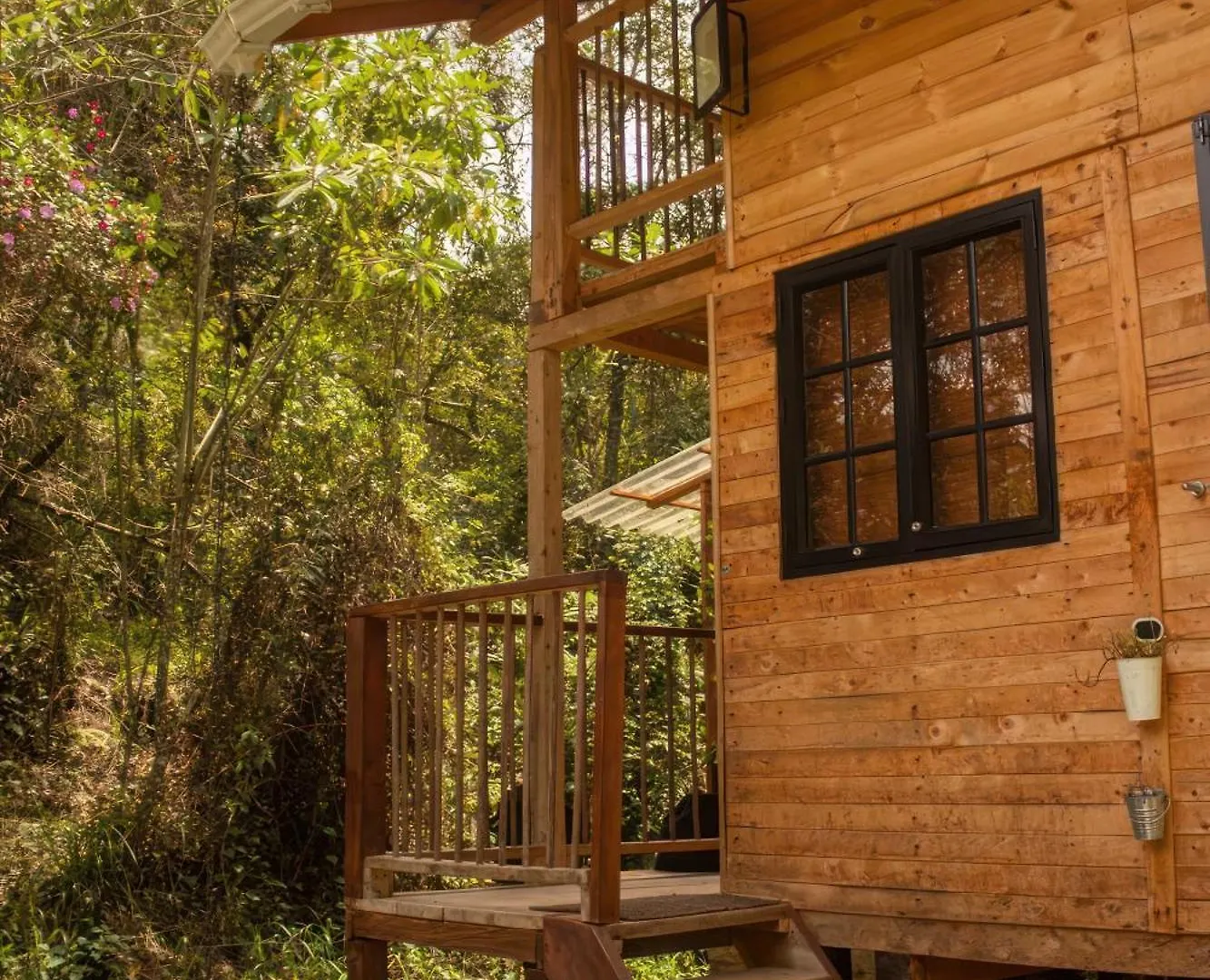 Cabana Con Jacuzzi Privado/Bbq Y Chimenea Ecologica Guarne 0*,